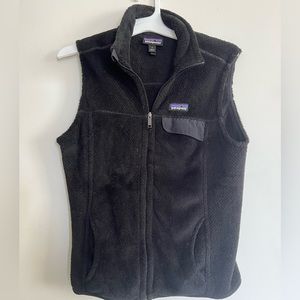 Black womens Patagonia vest